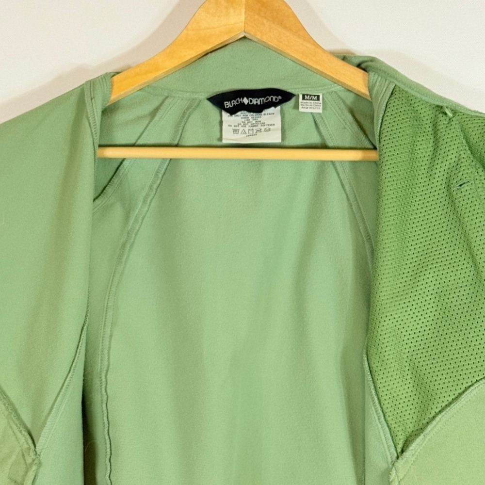 Black Diamond Womens Medium Softshell Jacket Gree… - image 7